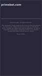Mobile Screenshot of primebet.com