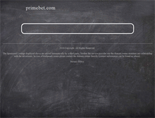 Tablet Screenshot of primebet.com